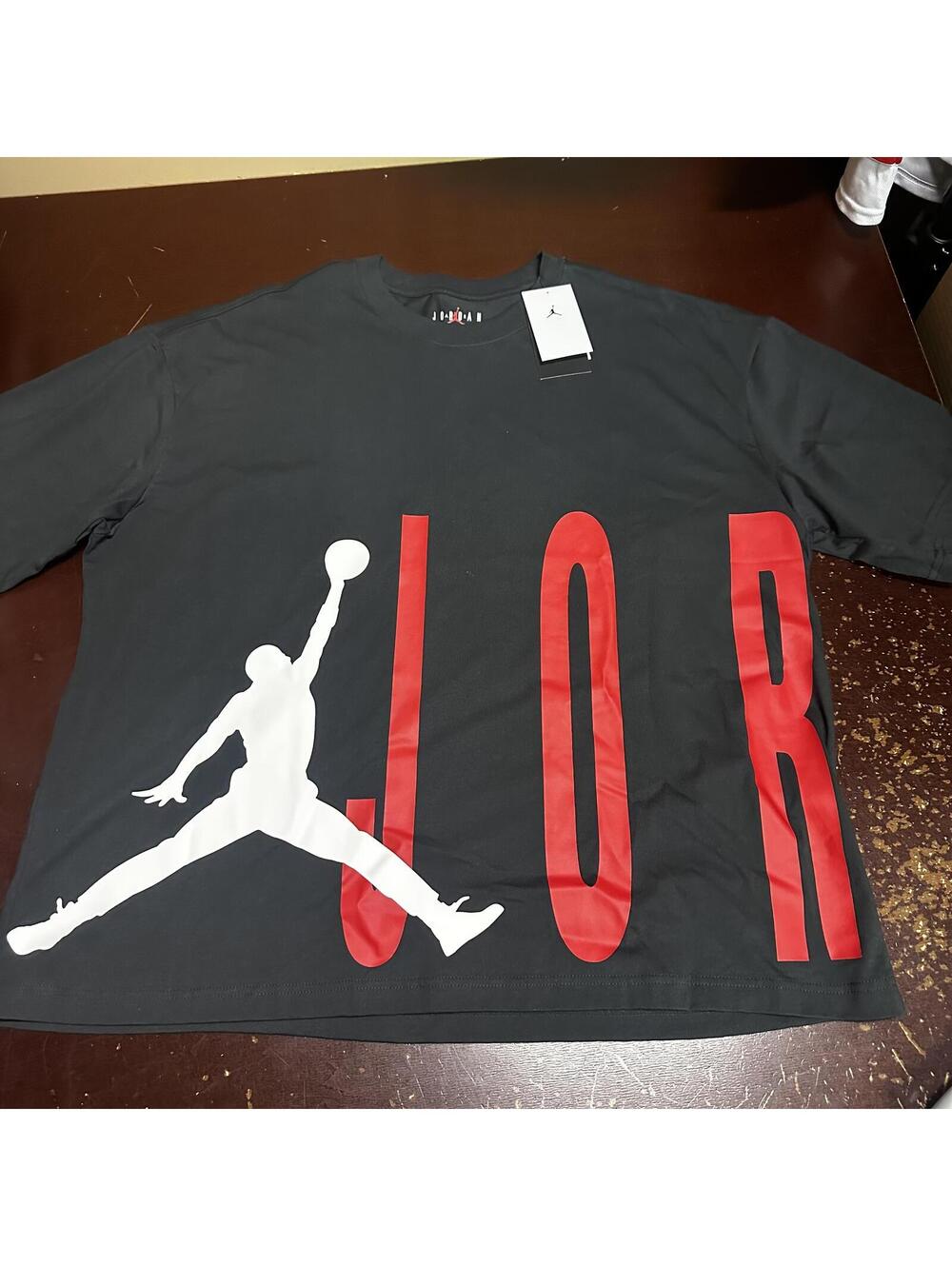 Jordan Torso Stretch Oversized Short Sleeve Crew Tshirt XLARGE